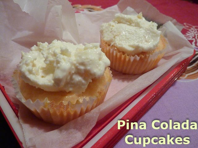 Pina Colada Cupcakes 1