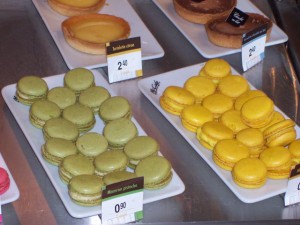 Macarons at Mc Doanld's Paris