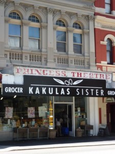 Exterior of Kauklas Sister delicatessen in Fremantle, WA