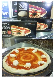 Sugo Mi frozen pizza dough and prepared base with tomato sauce