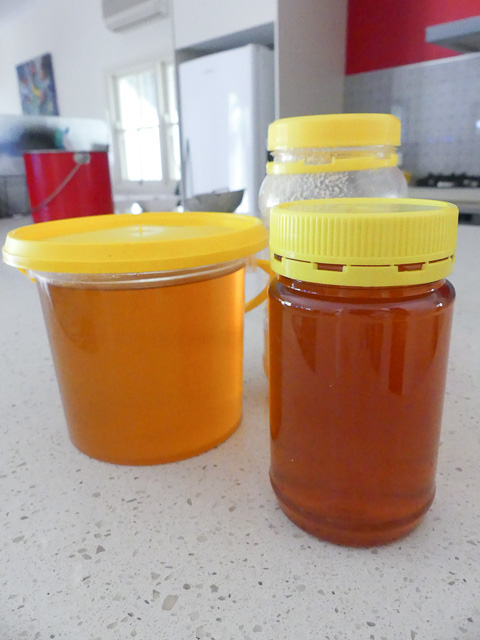 jars of Queensland honey
