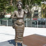 Emma Miller Statue in King George Square, Brisbane