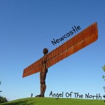 Sir Anthony Gormley's Angel Of The North statue near Gateshead & Newcastle Upon Tyne