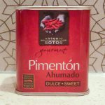 a tin of smoked parika