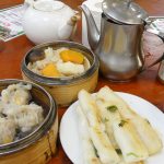 dim sum breakfast at sheung wan cooked food centre, hong kong